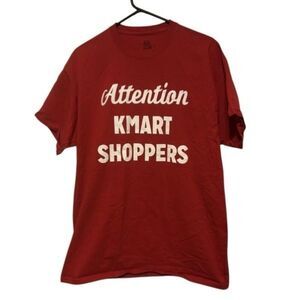 Attention KMart Shoppers Shopping Is Fun Again Vintage Size XL T-Shirt